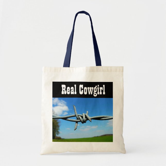 Bolsa de Tote Cowgirl Real (Frente)