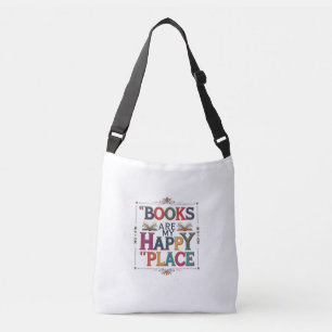 Bolsa de Tote Crossbody para los amantes del libro
