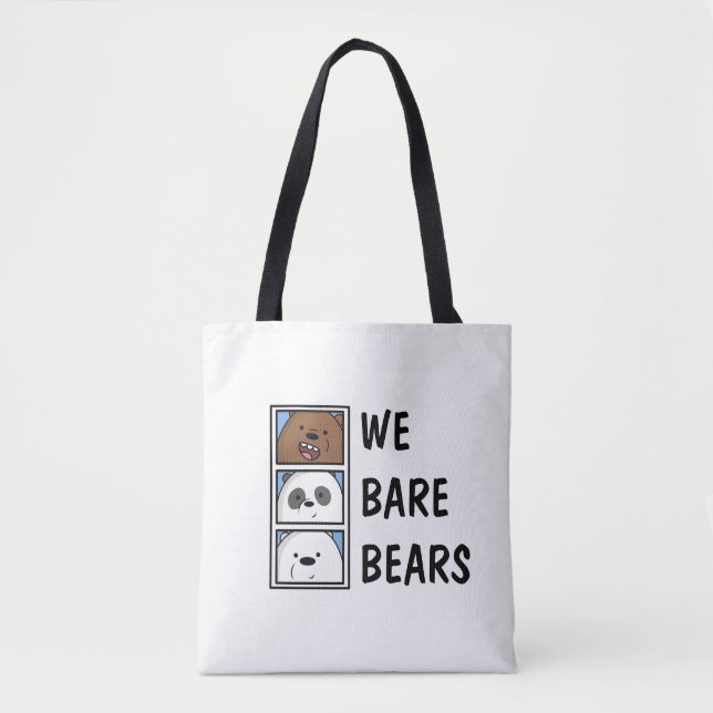 Bolsa de Tote Cuesta Bear Bare Bears (Anverso)