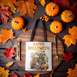 Bolsa de Tote Cute Capybara Halloween
