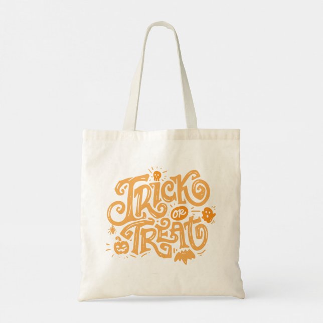 Bolsa de Tote Cute Halloween (Reverso)