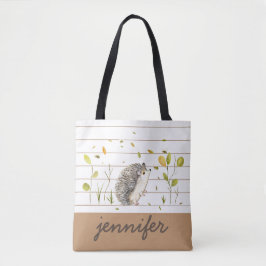 Bolsa De Tote Cute Hedgehog