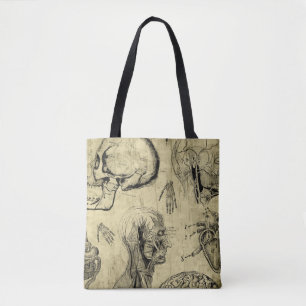 Bolsa De Tote De Anatomía Vintage