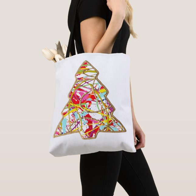 Bolsa De Tote De Árbol De Navidad (Detalle)