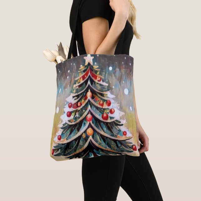 Bolsa De Tote De Árbol De Navidad (Detalle)