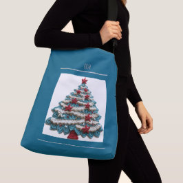 Bolsa De Tote De Árbol De Navidad