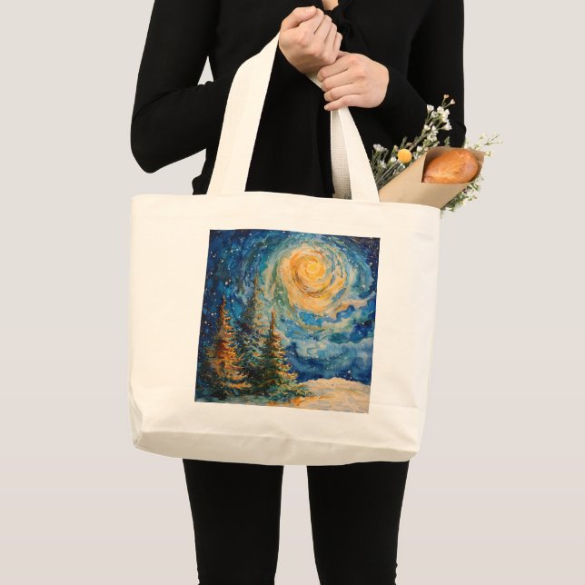 Bolsa de Tote de Árbol de Navidad inspirada en van (Anverso (producto))