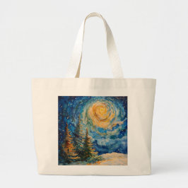 Bolsa de Tote de Árbol de Navidad inspirada en van
