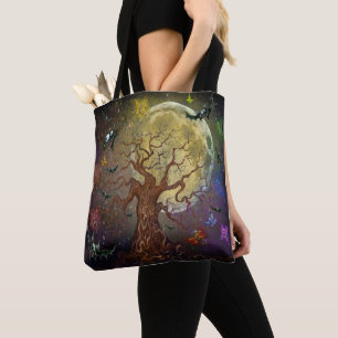 Bolsa De Tote De Árbol Girado