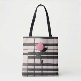 Bolsa de Tote de Arte Botánico minimalista