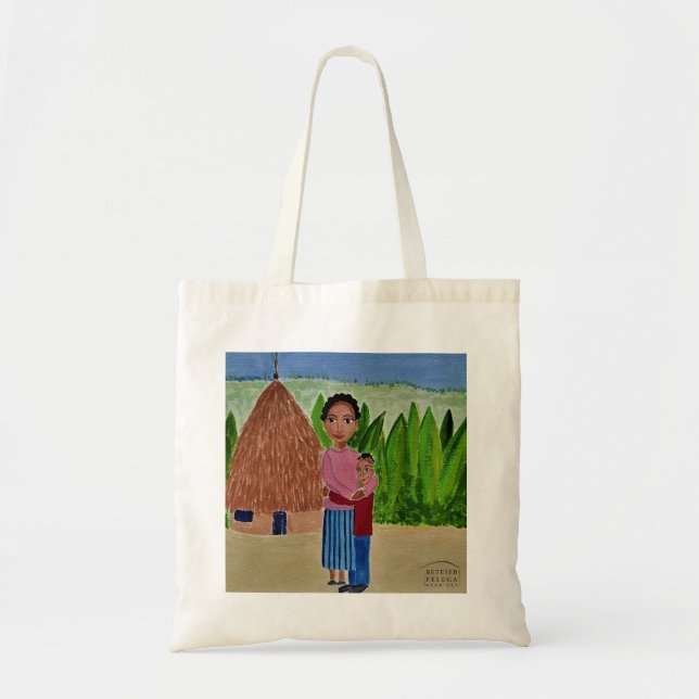 Bolsa de Tote de Arte Etíope (Frente)