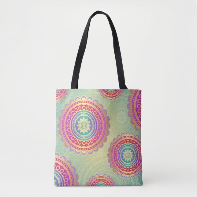 bolsa de tote de arte hindi (Anverso)