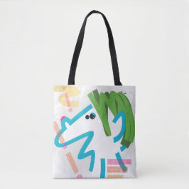 Bolsa de Tote de Arte Moderno, troleo, troleo