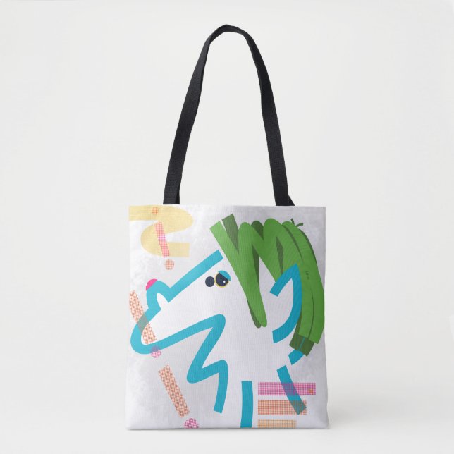 Bolsa de Tote de Arte Moderno, troleo, troleo (Anverso)