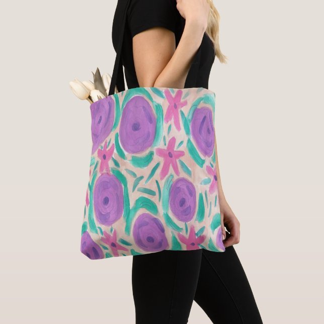 Bolsa de Tote de Beachy Boho Print (Detalle)