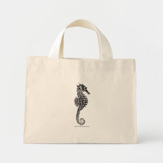 Bolsa de Tote de Black SEA HORSE