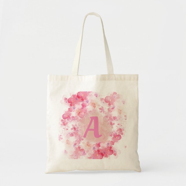 BOLSA DE TOTE DE BLOSSOM ROSA (Frente)