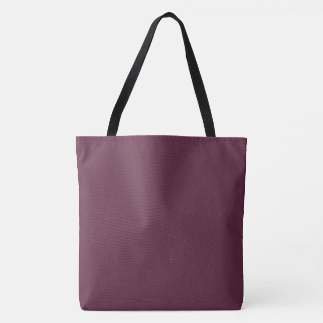 Bolsa De Tote De Borgoña Elegante (Anverso)
