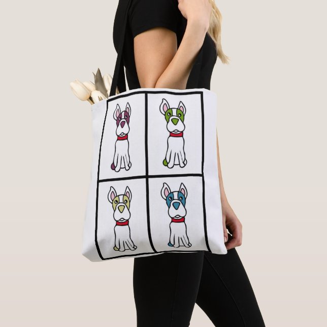 Bolsa de Tote de Boston Terrier (Detalle)
