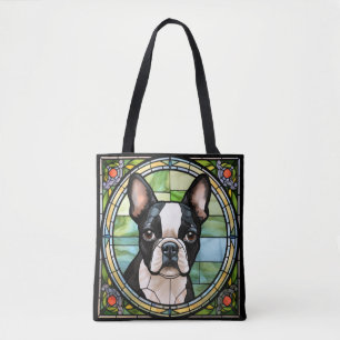 Bolsa de Tote de Boston Terrier