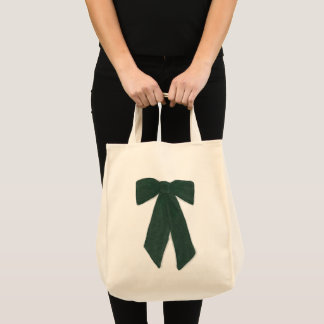 Bolsa de Tote de Bow Verde