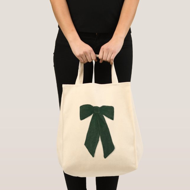 Bolsa de Tote de Bow Verde (Anverso (producto))
