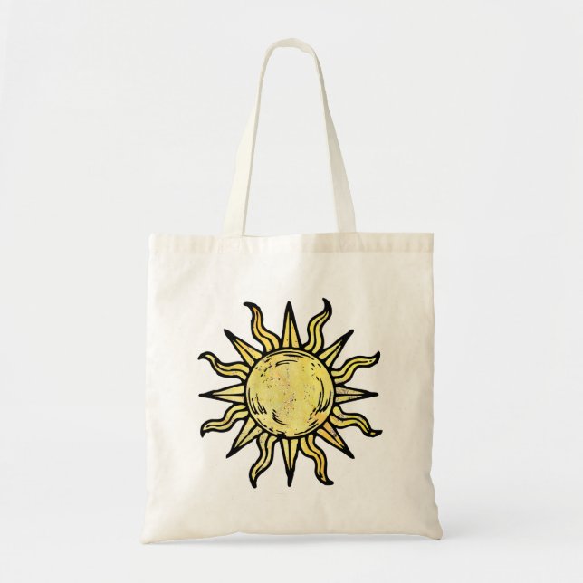 Bolsa De Tote De Bruja Celestial De Sol (Frente)