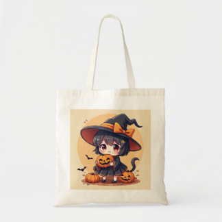 Bolsa de Tote de Bruja Halloween