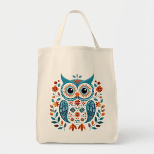 Bolsa De Tote De Búho Nórdico