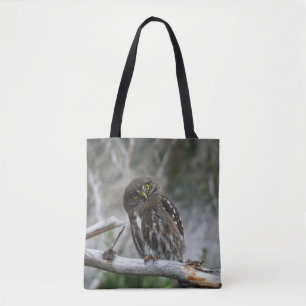 Bolsa De Tote De Búho Pygmy Del Norte