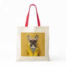 Bolsa de tote de Bulldog francés
