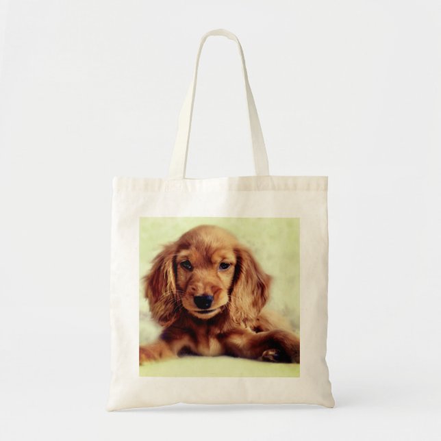 Bolsa de Tote de Cachorro de Cachorro Trineo Españ (Frente)