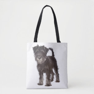 Bolsa De Tote De Canvas De Perro De Cachorro De Sc