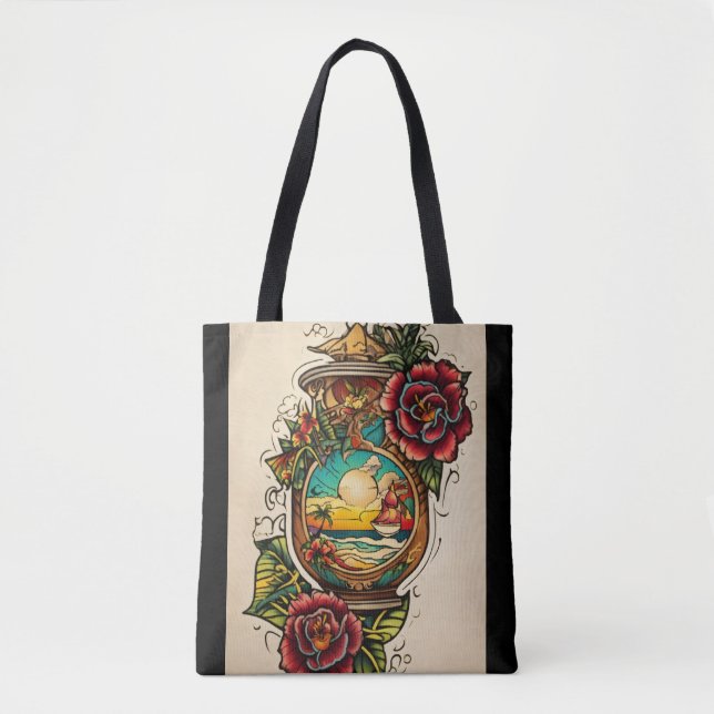 Bolsa De Tote De Canvas EcoChic (Anverso)
