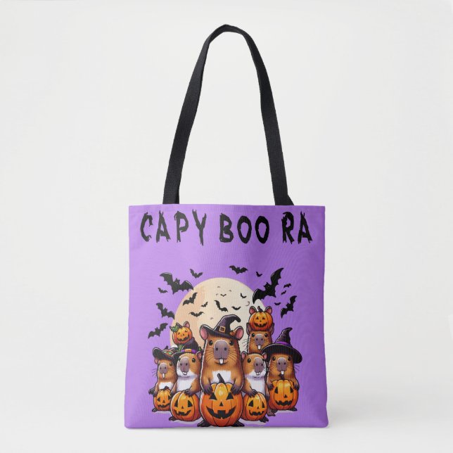 Bolsa de Tote de Capybara Halloween (Anverso)