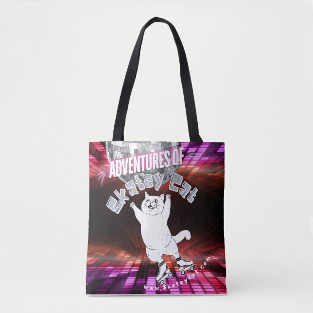 Bolsa De Tote De Cat Skatey (Anverso)