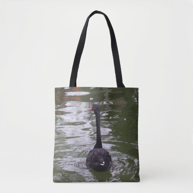 Bolsa de tote de cisne negro (Anverso)