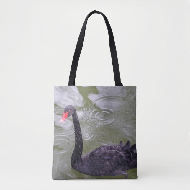 Bolsa de tote de cisne negro (Anverso)