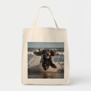 Bolsa de Tote de Cocker Spaniel Elegant Grocery