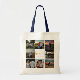 Bolsa de Tote de Collage de fotos personalizada