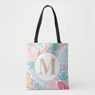 Bolsa de Tote de color tropical monograma