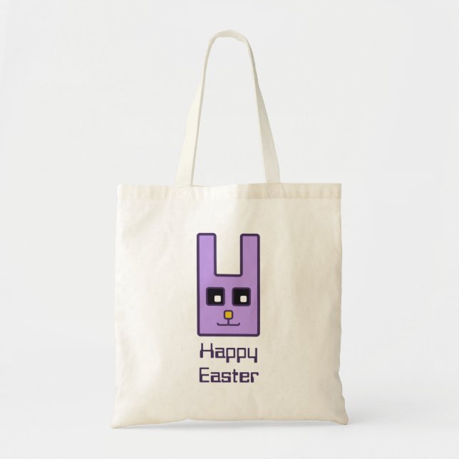 Bolsa de Tote de conejo de Pascua (Frente)