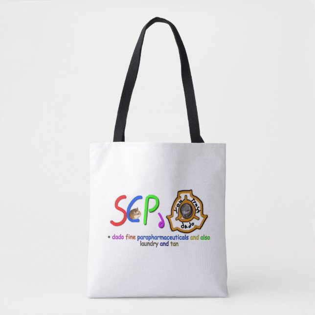 bolsa de tote de confianza dado fina SCP (Anverso)
