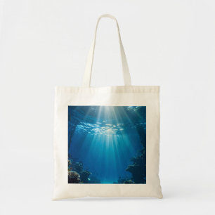 Bolsa De Tote De Coral De Océano Sunlit
