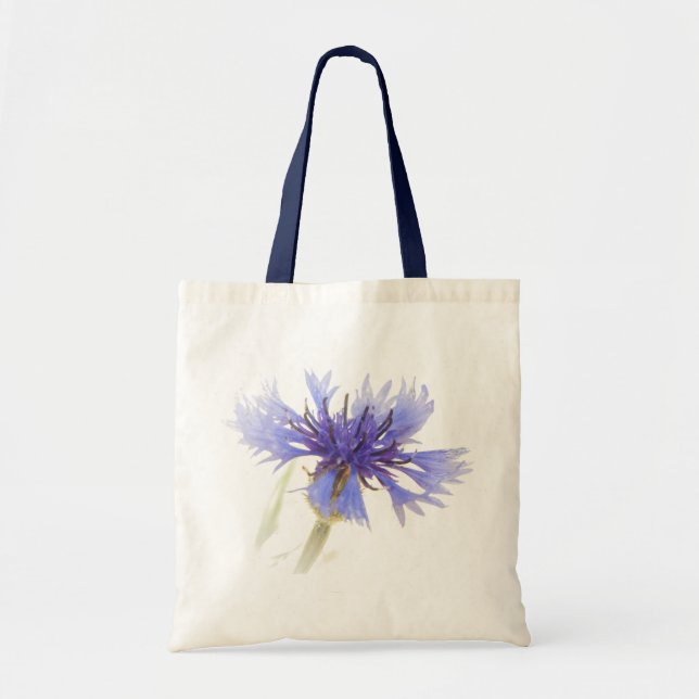 Bolsa De Tote De Cornflower Azul (Frente)