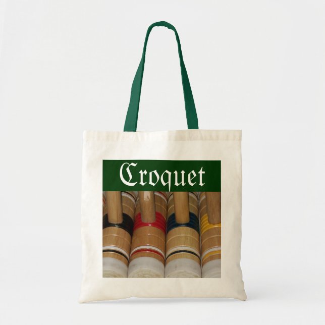 Bolsa de Tote de Croquet Mallets (Frente)