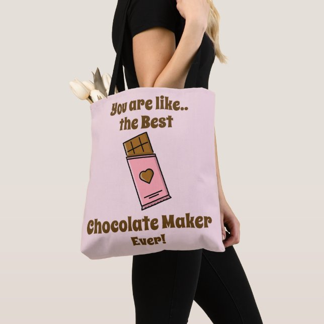 Bolsa De Tote De Crossbody Crossbody De Chocolate  (Detalle)