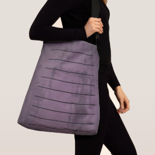 Bolsa De Tote De Crossbody De Eggplant Resumen
