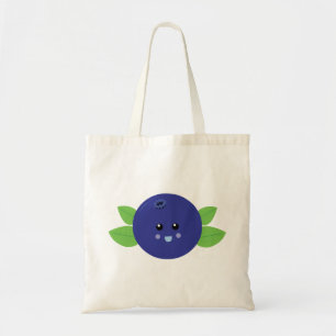 Bolsa De Tote De Cute Blueberry