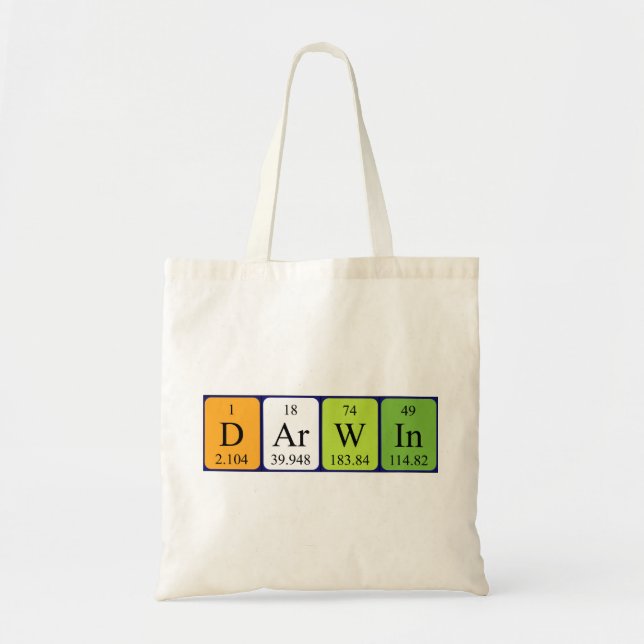 Bolsa de tote de Darwin (Frente)